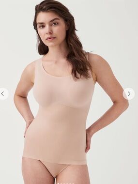 Spanx Tank Champagne Beige NWT Size Medium